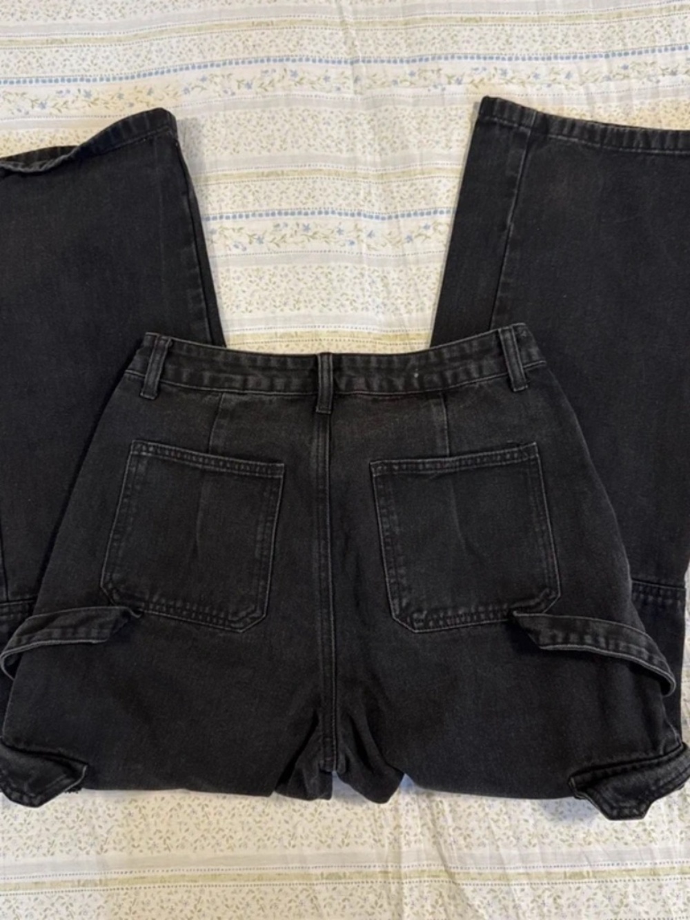 Black denim jeans - Picture 2 of 5